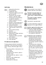 Preview for 95 page of Grizzly EHS 500 T Instructions For Use Manual