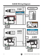 Preview for 2 page of Grizzly Electric Motor G2909 Instruction Sheet