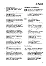 Preview for 35 page of Grizzly ERT 450/8 Translation Of The Original Instructions For Use