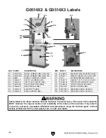 Preview for 86 page of Grizzly EXTREME G0514X Owner'S Manual