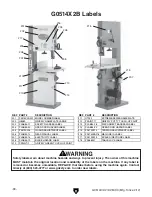 Preview for 92 page of Grizzly EXTREME G0514X Owner'S Manual