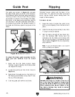 Preview for 30 page of Grizzly EXTREME G0555X Owner'S Manual