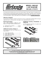 Grizzly G0510Z Instruction Manual preview