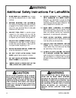 Preview for 6 page of Grizzly G0516 Instruction Manual