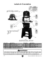 Preview for 10 page of Grizzly g0555lanv  insert Manual Insert