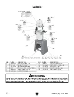 Preview for 74 page of Grizzly g0555lanv  insert Manual Insert