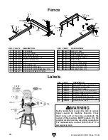 Preview for 60 page of Grizzly G0580 Owner'S Manual