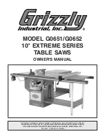 Grizzly G0651 Owner'S Manual preview