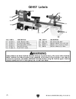 Preview for 44 page of Grizzly G0657 Owner'S Manual