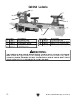 Preview for 48 page of Grizzly G0657 Owner'S Manual