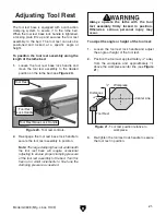 Preview for 23 page of Grizzly G0698 Owner'S Manual