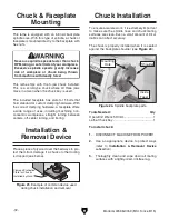 Preview for 42 page of Grizzly G0768Z Manual