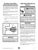 Preview for 27 page of Grizzly G0815 Owner'S Manual