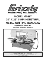 Grizzly G0887 Owner'S Manual preview