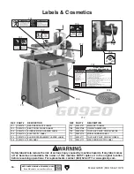 Preview for 58 page of Grizzly G0920 Owner'S Manual