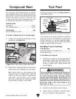 Preview for 47 page of Grizzly G0949G Owner'S Manual