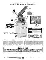 Preview for 62 page of Grizzly G1014Z Owner'S Manual