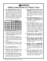 Preview for 5 page of Grizzly G1023S Instruction Manual