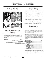 Preview for 11 page of Grizzly G8690 Owner'S Manual