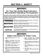 Preview for 3 page of Grizzly G8691 Instruction Manual