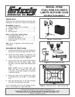 Grizzly H7860 Instruction Sheet preview