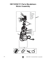 Preview for 3 page of Grizzly H8170 Parts Breakdown