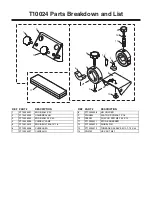 Preview for 5 page of Grizzly T10024 Instruction Sheet