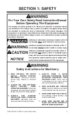 Preview for 3 page of Grizzly T23110 Owner'S Manual