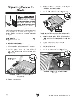 Preview for 32 page of Grizzly T30945 Owner'S Manual