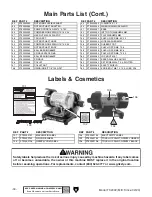 Preview for 34 page of Grizzly T32002 Owner'S Manual