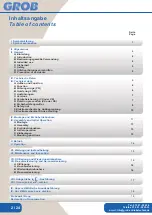 Preview for 2 page of Grob HMC Basic Operating Instructions Manual