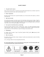 Preview for 4 page of Groundsman TMC24 TURF multi Cutter Operator'S Manual