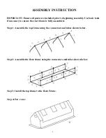 Preview for 3 page of GroundWork Cold Frame Greenhouse Manual