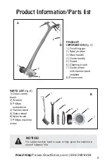 Preview for 4 page of Grout Groovy VERTICAL GROUT CLEANING MACHINE User Manual