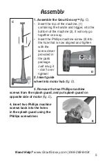 Preview for 5 page of Grout Groovy VERTICAL GROUT CLEANING MACHINE User Manual