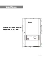 Growatt SPF 10000T DVM-MPV User Manual preview