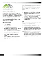 Preview for 2 page of GrowSpan 103103 Manual