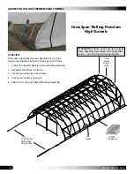 Preview for 8 page of GrowSpan 111770 Instructions Manual