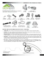 Preview for 7 page of GrowSpan Gothic Premium 108179H Manual