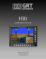 GRT Avionics HXr Installation Manual preview