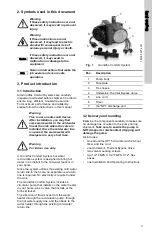 Preview for 3 page of Grundfos Comfort 595916 Installation And Operating Instructions Manual