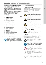 Preview for 5 page of Grundfos LiqTec Installation And Operating Instructions Manual