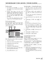 Preview for 97 page of Grundig 22 VLE 2100 DVD User Manual