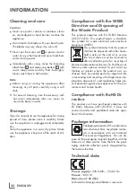 Preview for 22 page of Grundig BL 6280 W User Manual