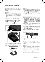 Preview for 11 page of Grundig Bodyguard VCC 9450 A Instruction Manual