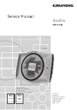 Preview for 1 page of Grundig CDP-S 150 Service Manual