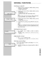 Preview for 19 page of Grundig CDS 3000 DEC User Manual