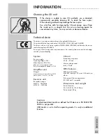 Preview for 33 page of Grundig CDS 5000 DEC User Manual