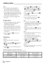 Preview for 18 page of Grundig CH 6280 Series Manual