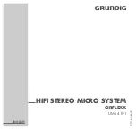 Preview for 1 page of Grundig CIRFLEXX UMS 4101 Manual